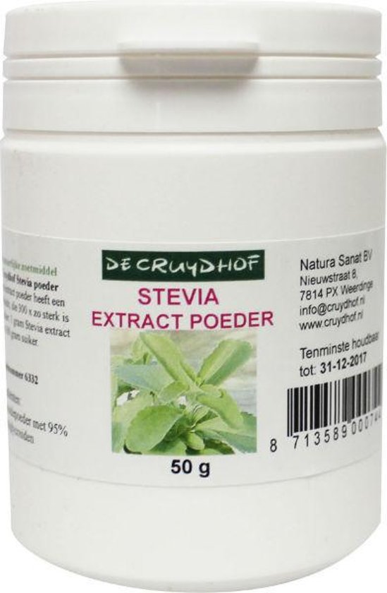 CRUYD STEVIA EXTRACT POEDER 50GR