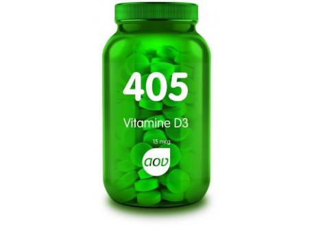 AOV VIT D3 15MCG TABLET 405 180TB