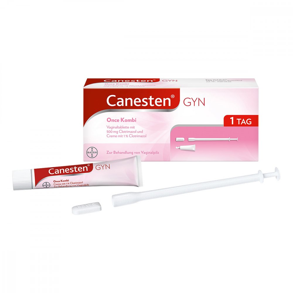 CANESTEN GYNO 1 CLOTR500MG UAD 1TB