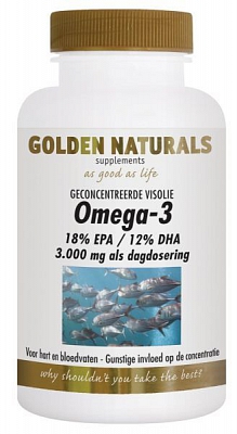 GOLDEN NATURALS OMEGA 3 KIDS 60CP