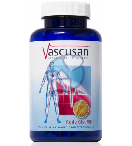 VASCUSAN RODE GIST RIJST 90CP