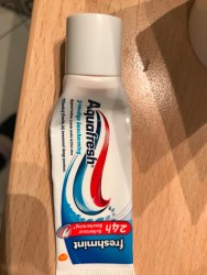 AQUAFRESH TP 3VOUDIGE BES MIN- 20ML