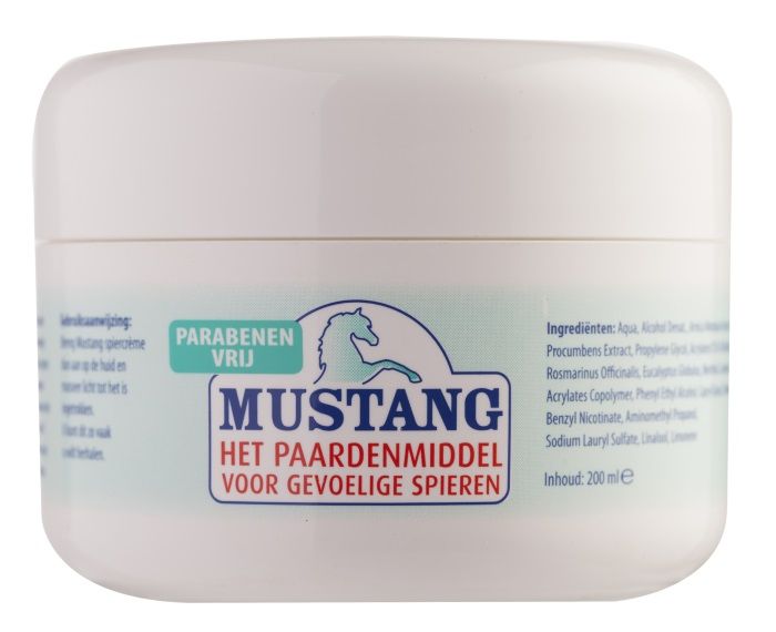 HOOY MUSTANG SPIERCREME 200ML