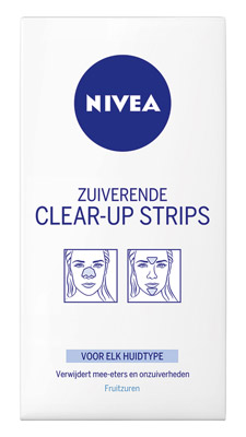 NIVEA VIS STRIP CLEAR-UP SOFT- 8ST