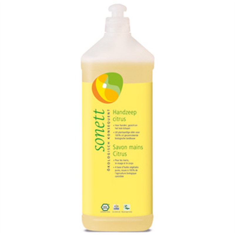 SONETT HANDZEEP CITRUS NAVBIO 1000ML