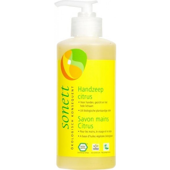 SONETT HANDZEEP CITRUS POMPBIO 300ML