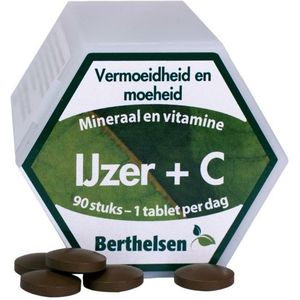 ELVITUM VEGAN IJZER VIT C 90VCP