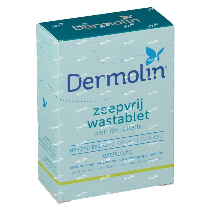 DERMOLIN WASTABLET ZEEPVRIJ 100GR