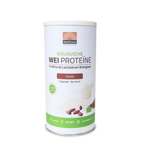 MATTISSON WEI PROT CACAO75%BIO 450GR