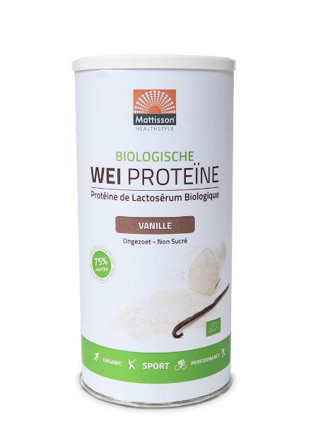 MATTISSON WEI PROTEINE- EIWIT VANILLE 450 GRAM