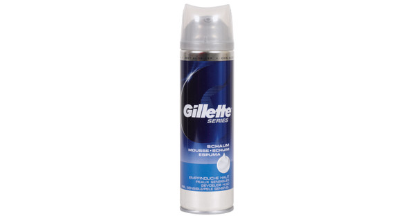 GILLET SCHUIM SERIES GEVOELIG 250ML