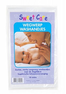 SWEETCARE BABY WEGWERPWASHAND 10ST