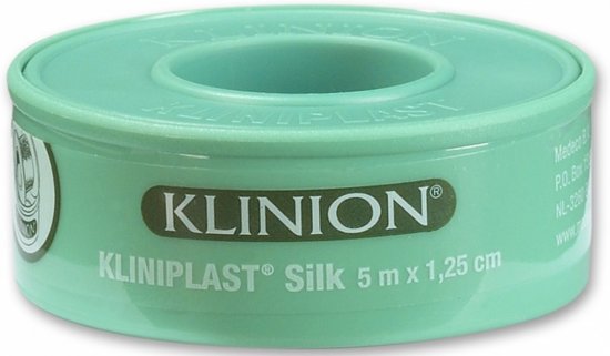 KLINIPLAST SILK 1.25CM 1ST