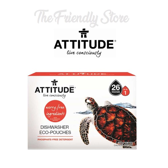 ATTITUDE VAATWASTABLETTEN 26ST