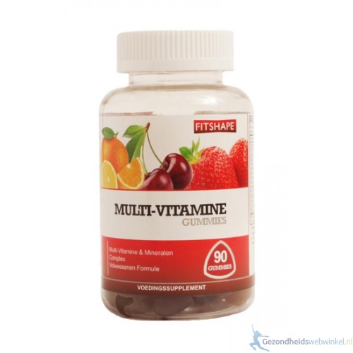 FITSHAPE MULTIVITAMINE GUMMIES 90ST