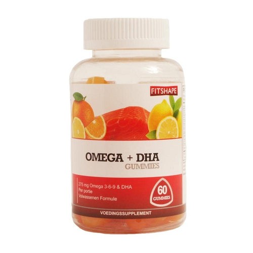 FITSHAPE OMEGA DHA GUMMIES 60ST