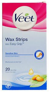 VEET WAXSTRIPS GEVOELIGE HUID- 20ST