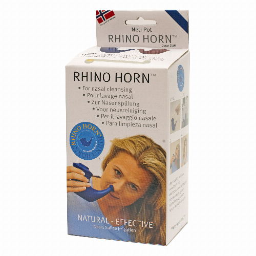 RHINO HORN NEUSSPOEL BLAUW 1ST