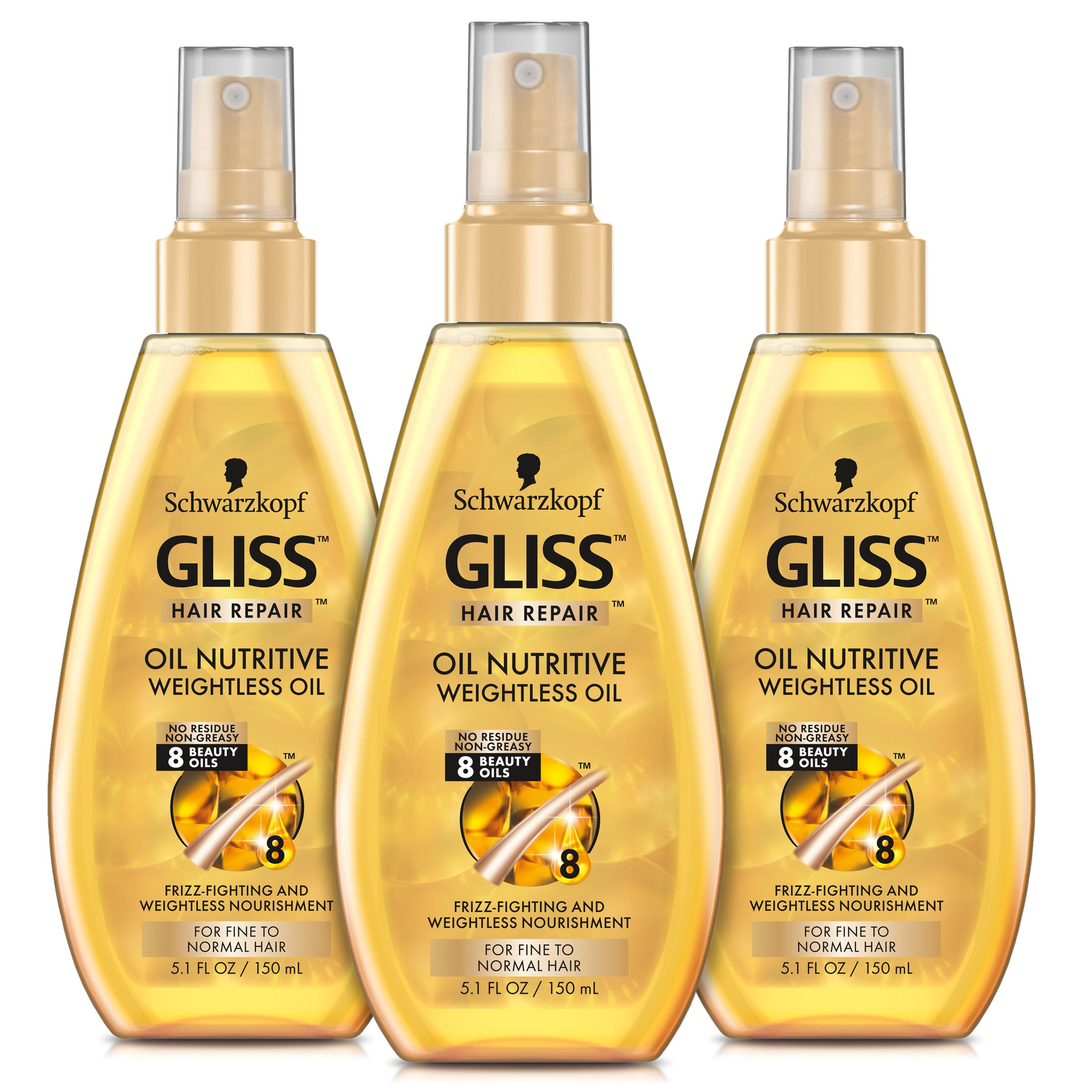 GLISS SHAMP OIL NUTRITIVE 250ML