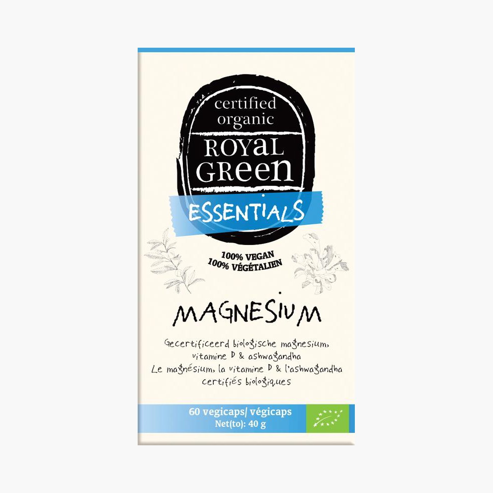 ROYAL GREEN MAGNESIUM (60 VCAPS) GLAS 1 STUK
