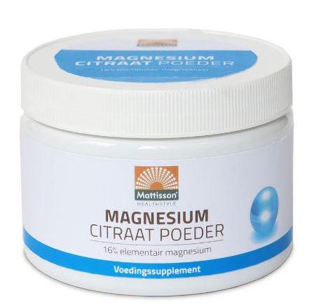 MATTISSON MAGNESIUM CITR POEDR 200GR