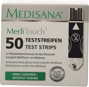 MEDISANA TESTSTRIPS MEDITOUCH2 1ST