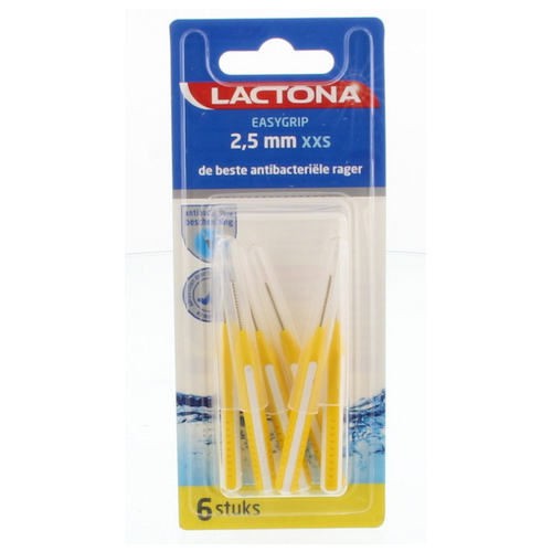 LACTONA EASYGRIP XXS 2.5MM 6ST