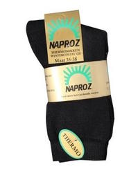 NAPROZ THERMO SOK ZWART 4749 3PR