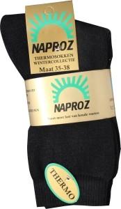 NAPROZ THERMO SOK ZWART 3942 3PR