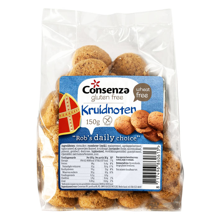 CONSENZA KRUIDNOTEN 150GR