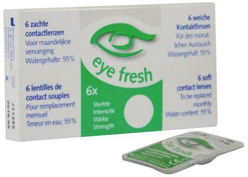 EYEFRESH LENS 1.00 1MND MIN 6ST