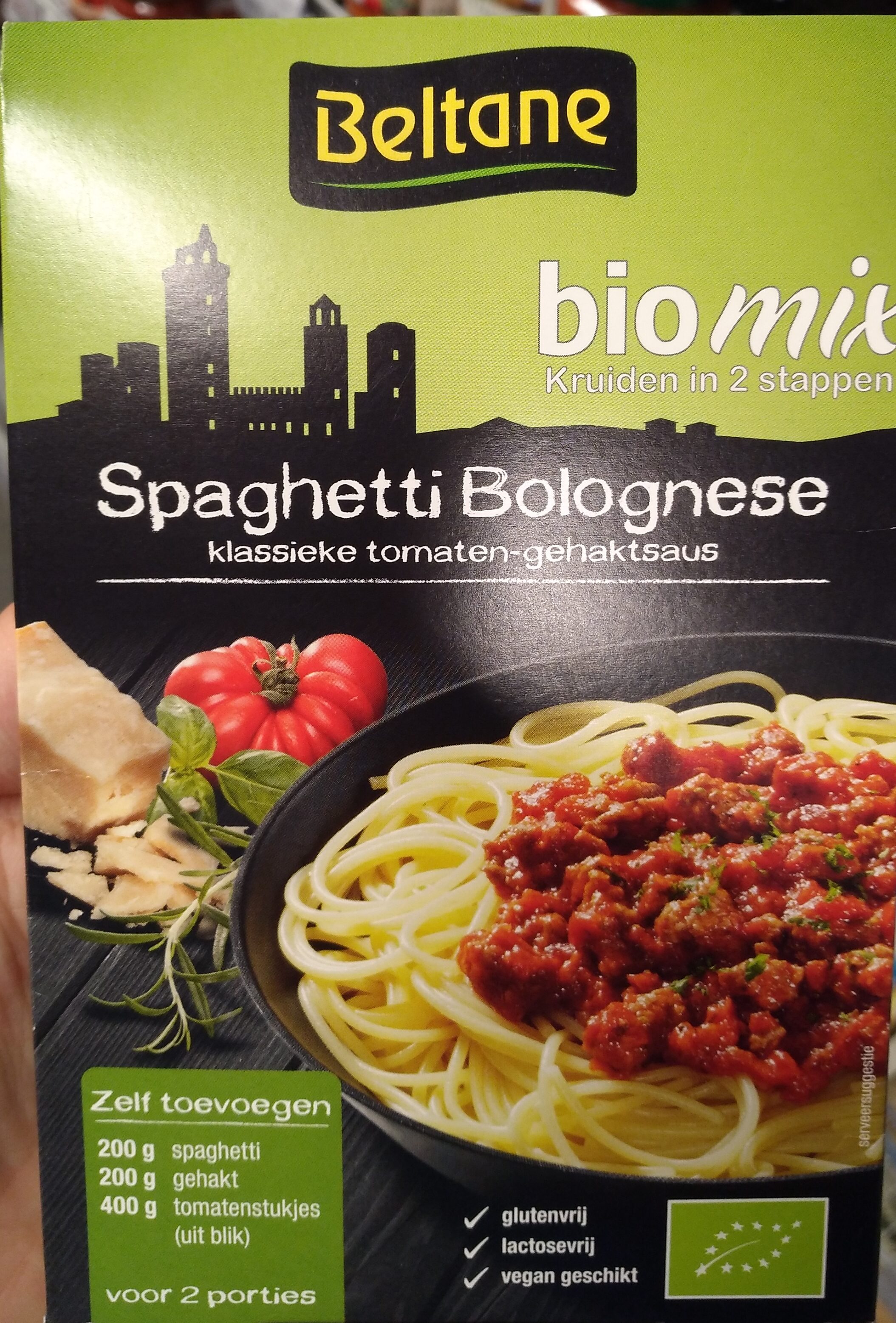 BELTANE SPAGHETTI BOLOGNESE 27 GRAM