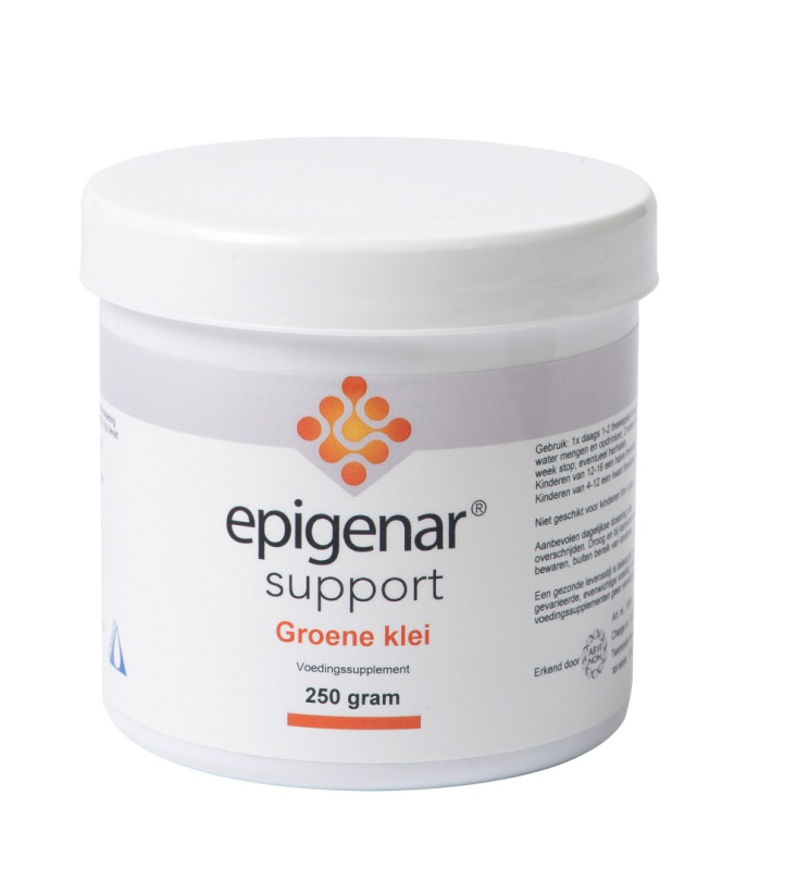 EPIGENAR SUPP GROENE KLEI 250GR