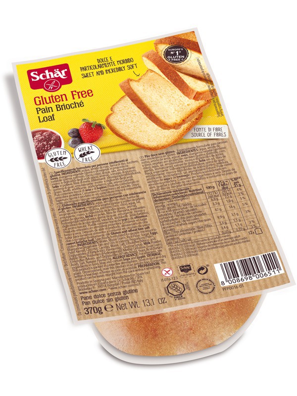 SCHAR PAIN BRIOCHE 370GR