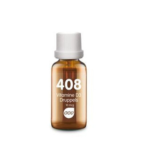 AOV VIT D3 DRUPPELS 10MCG 408 25ML