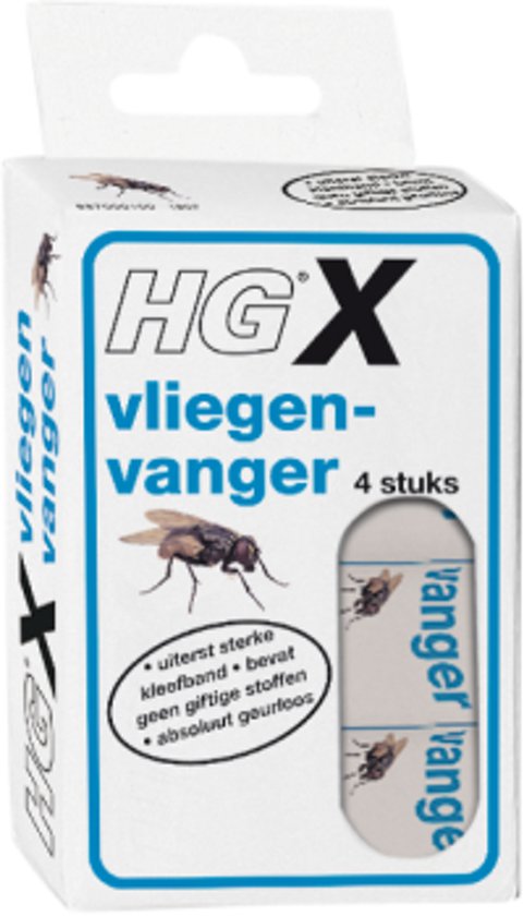 HG X VLIEGENVANGER 4ST