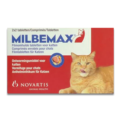 DIER K MILBEMAX ONTWORMING 4ST