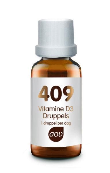 AOV VIT D3 DRUPPELS 25MCG 409 15ML