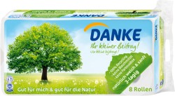 DANKE TOILETPAPIER ROL 8ST