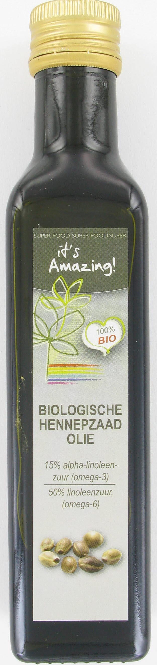 ITS AMAZING HENNEPZAADOLIE BIO 250ML