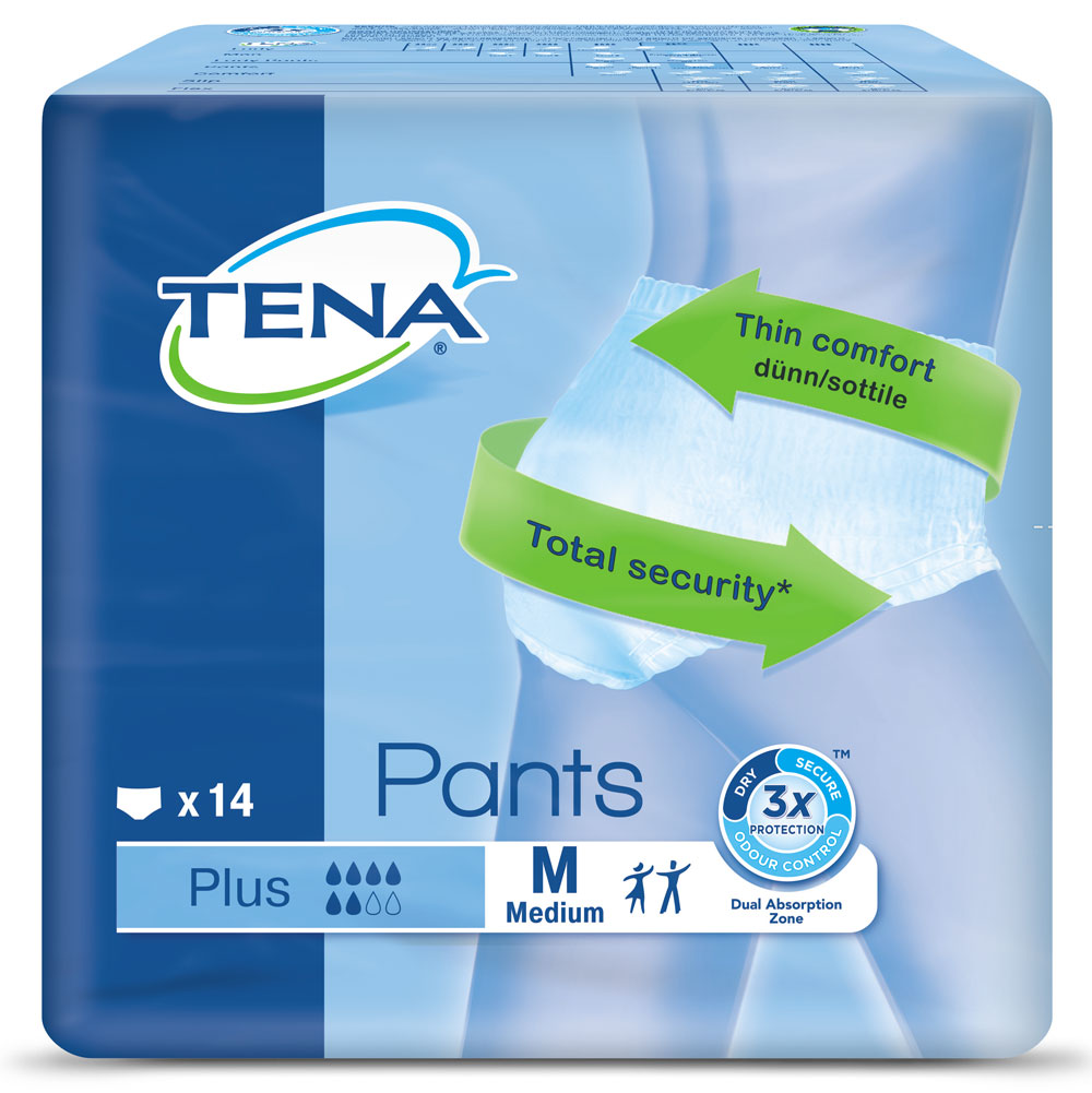 TENA PANTS PLUS M 14ST