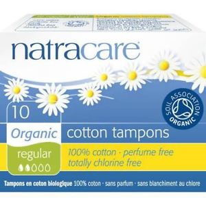 NATRACARE TAMPON KATOEN NORM 10ST