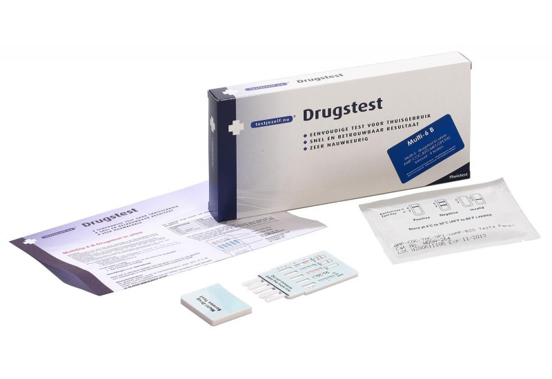 TESTJEZELF DRUG MULTI URINE B6 2ST