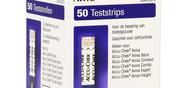 ACCU CHEK TESTSTR AVIVA DIABT 50ST
