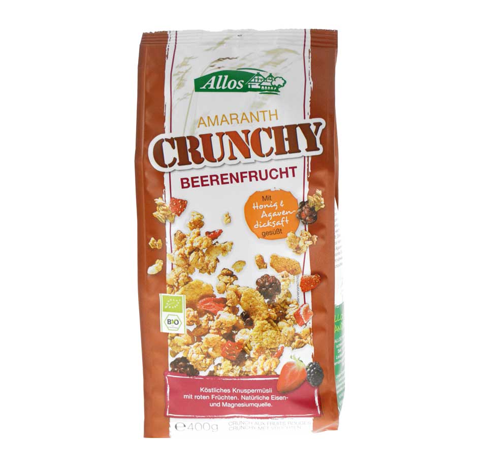 ALLOS CRUNCHY RD VR AMARAT BIO 400GR