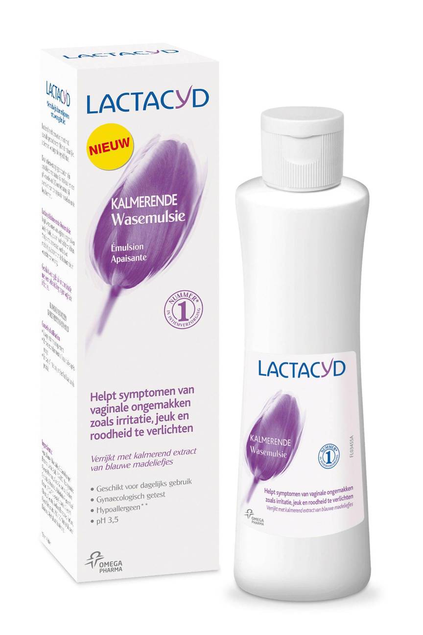 LACTACYD WASEMULSIE KALMEREND 250ML