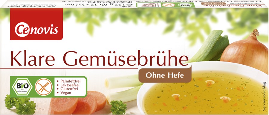 CENOVIS BOUILLON GROENT BIO 12TB