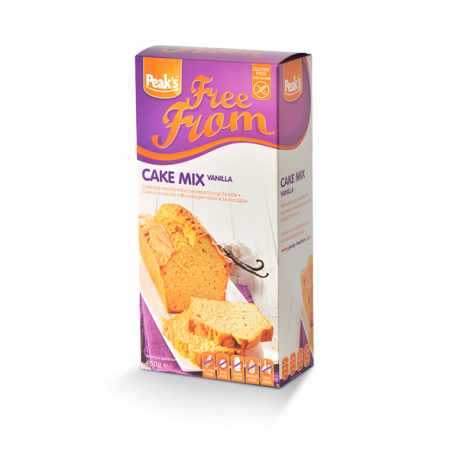 PEAKS FREE CAKEMIX VANILLE 450GR