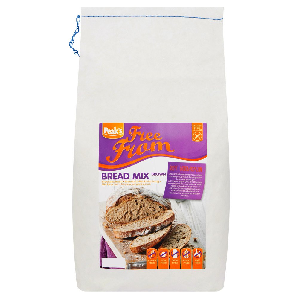 PEAKS FREE BROODMIX BRUIN 5KG