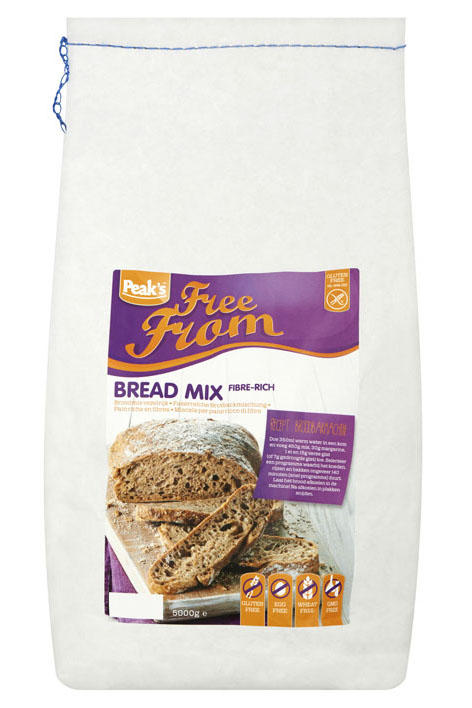 PEAKS FREE BROODMIX VEZELRIJK 5KG